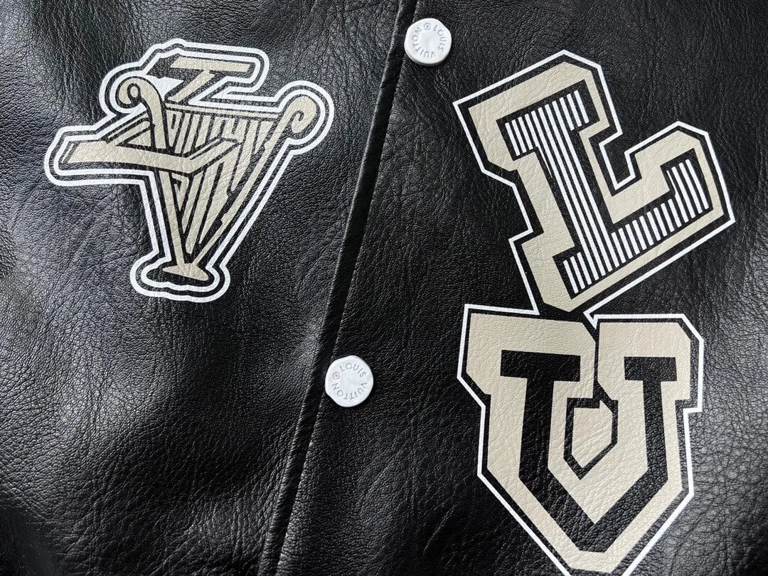 Leather Varsity Jacket