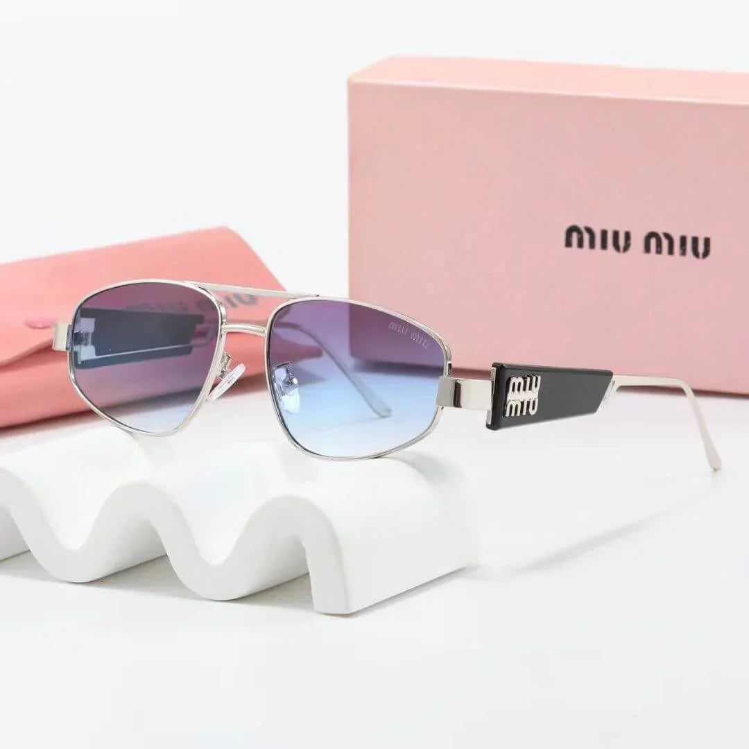 Retro Personalized Temple Aviator Sunglasses