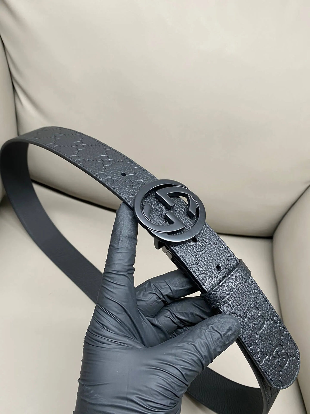 Interlocking Double G Belt