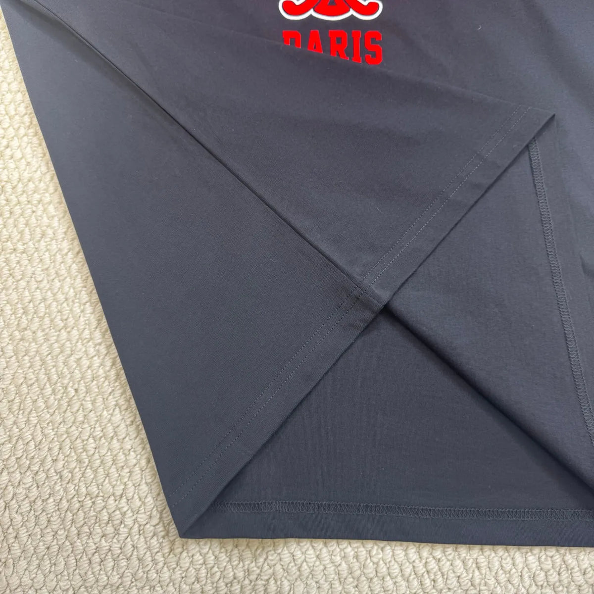 Vintage Letter Triomphe Print T‑Shirt