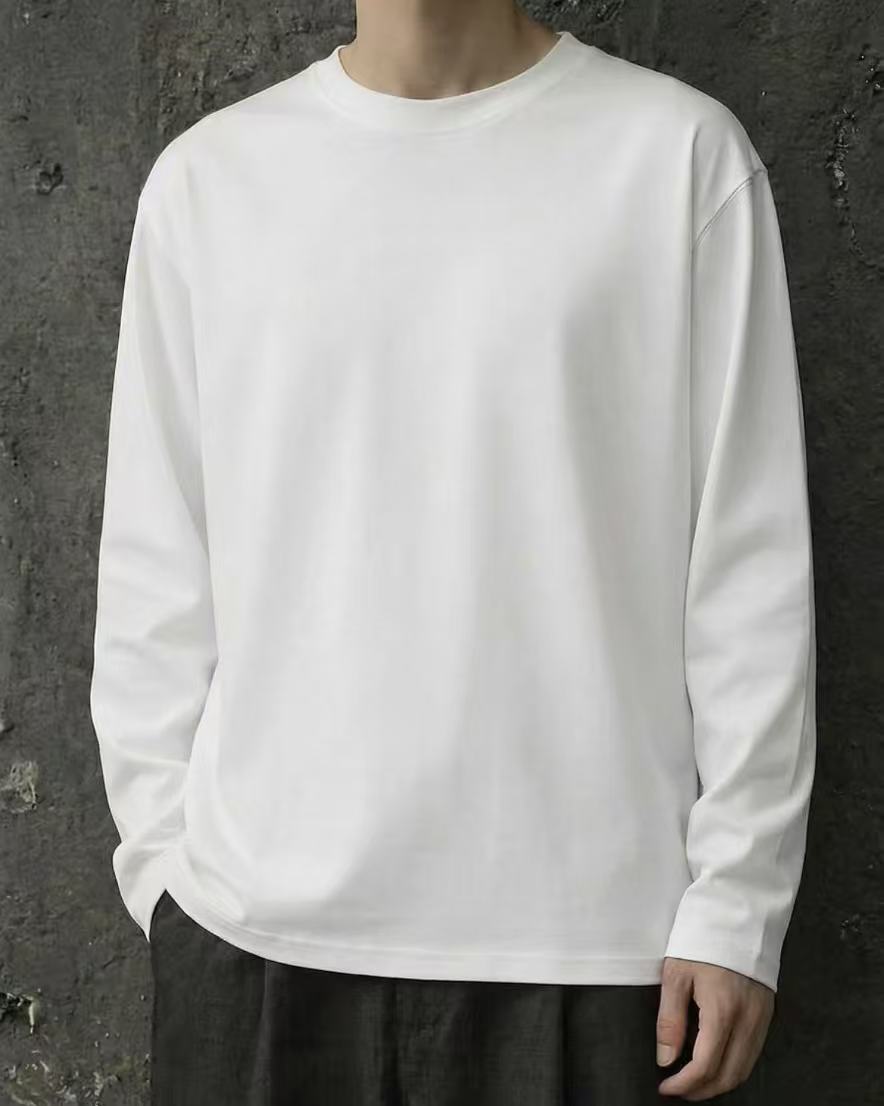 Durable Heavyweight Pure Cotton Oversized Crewneck Sweatshirt