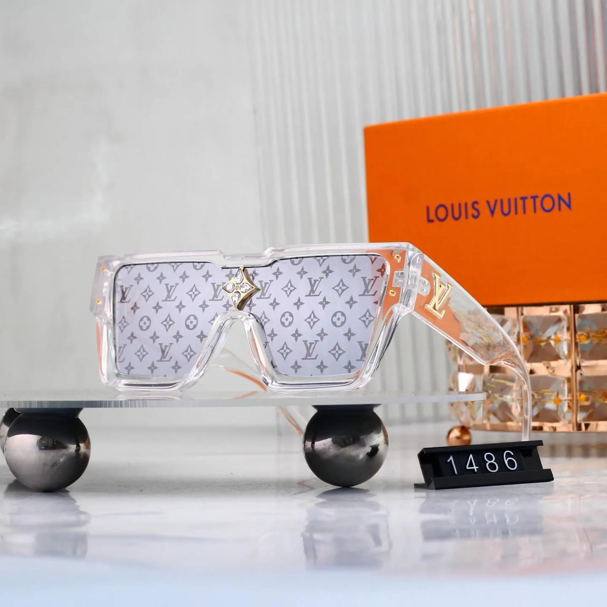 Four-Leaf Clover Diamond Sunglasses