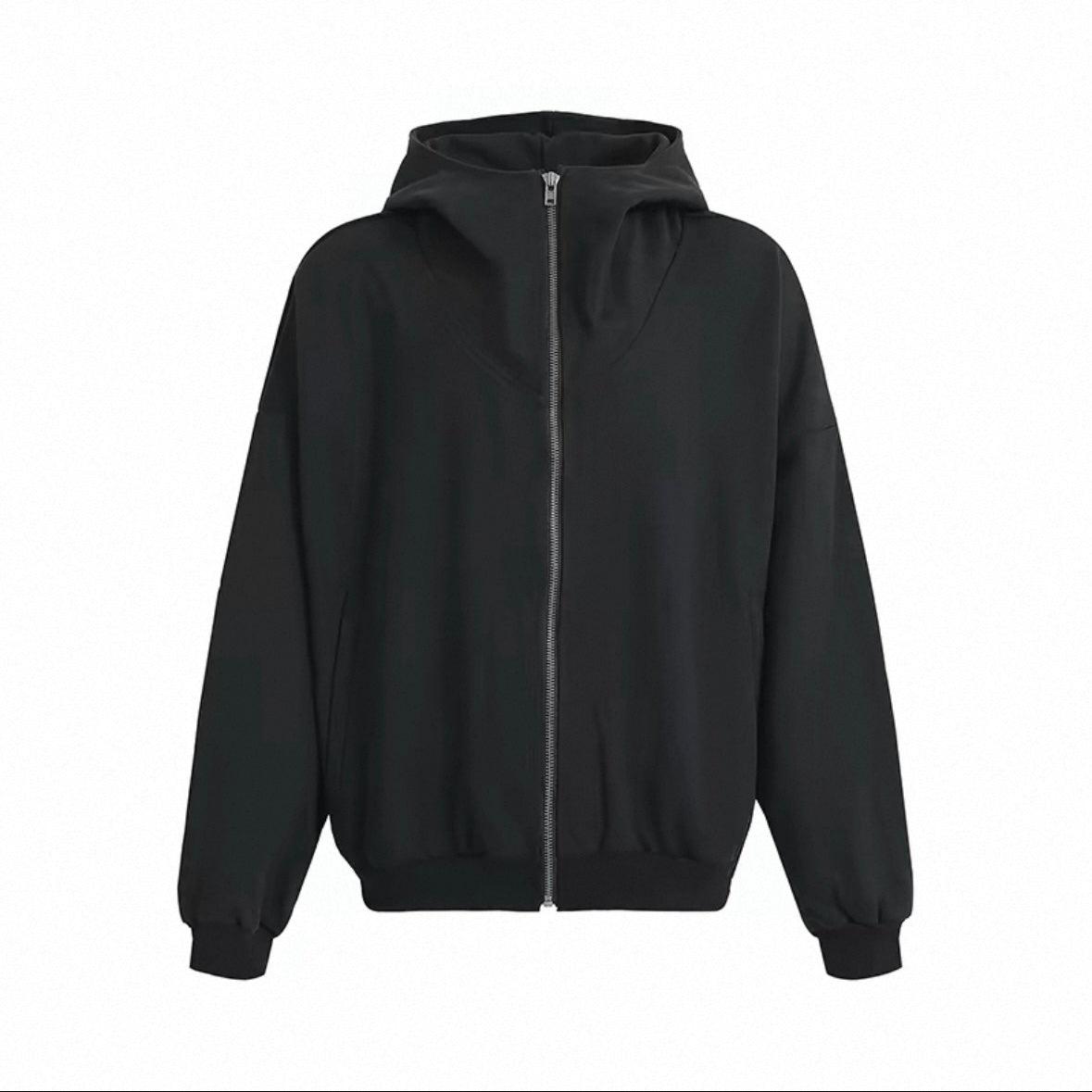 Strap Detail Cotton Hoodie