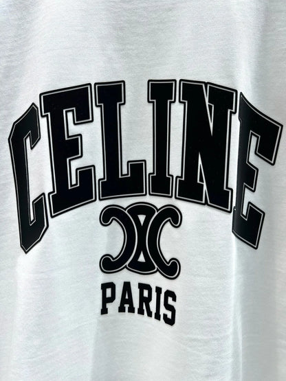 Classic Letter Print T Shirt