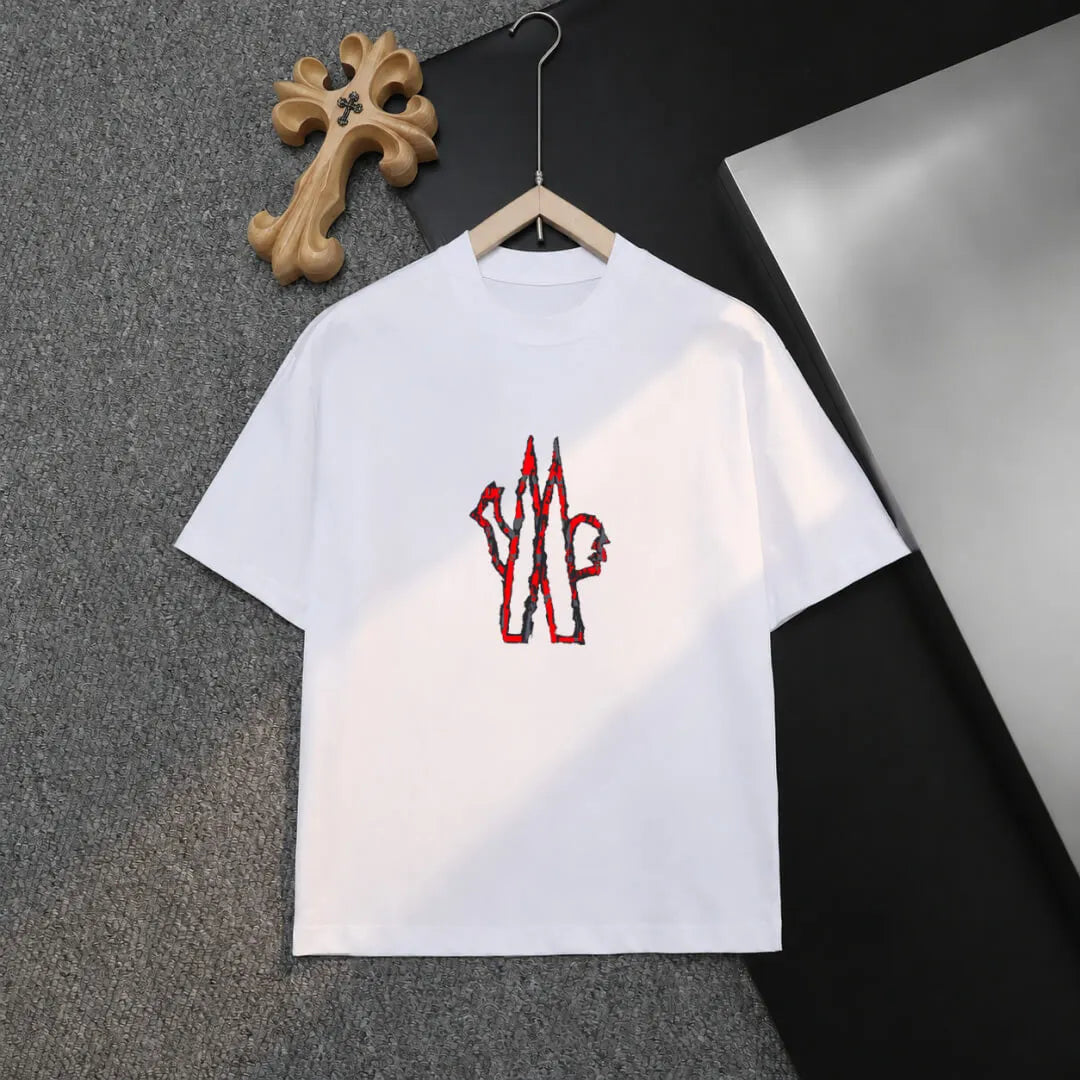 Streetwear Abstract Logo Casual T‑shirt