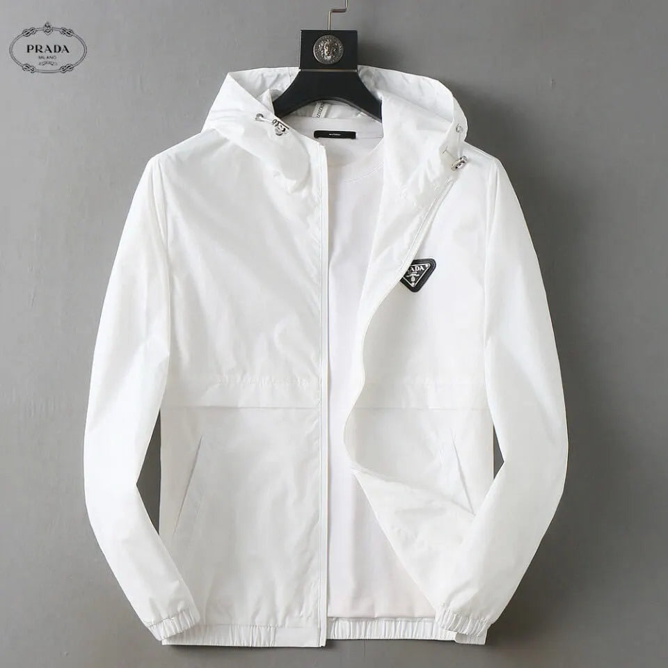 Triangle Lightweight Casual Hooded Jacket