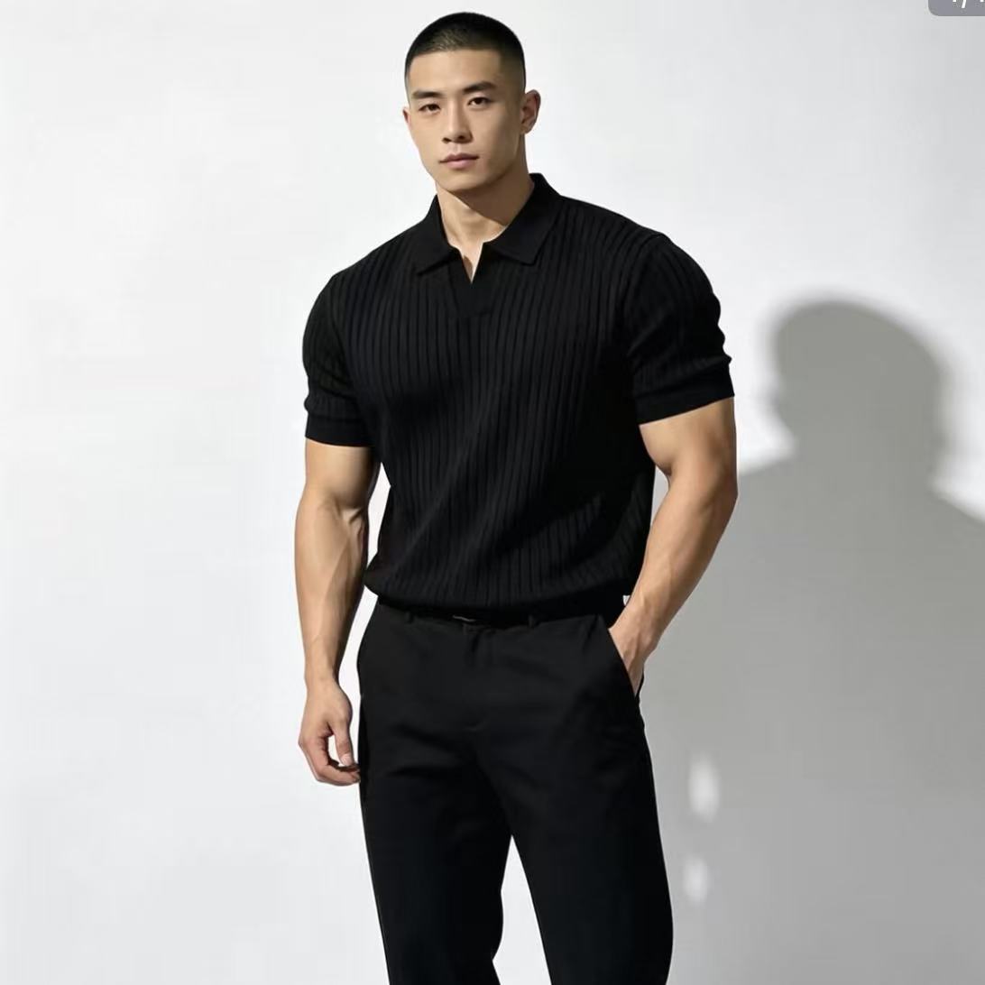 Loose Fit Collar Polo