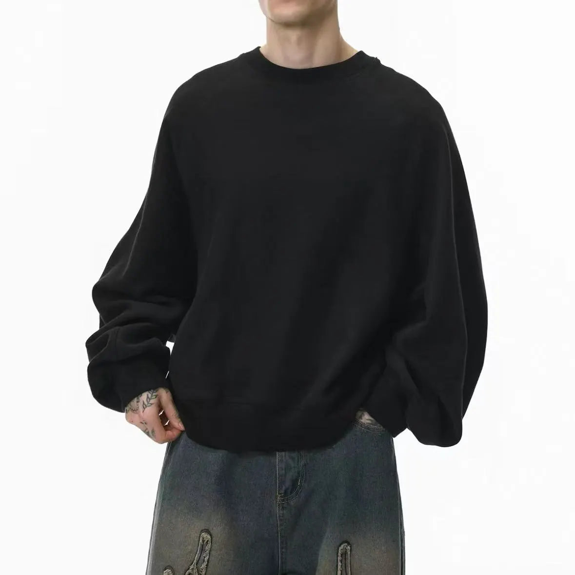 Wear-Resistant Cotton Sweatshirt