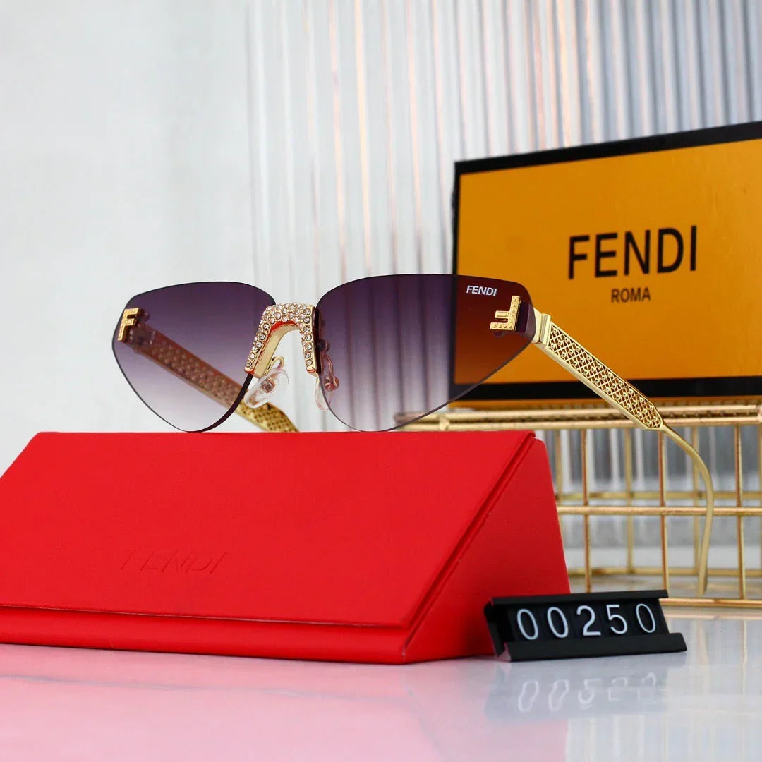 Rhinestone Cat-Eye Statement Sunglasses