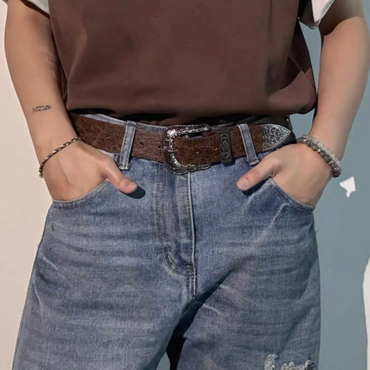 DOUBLE-PRONG VINTAGE BELT