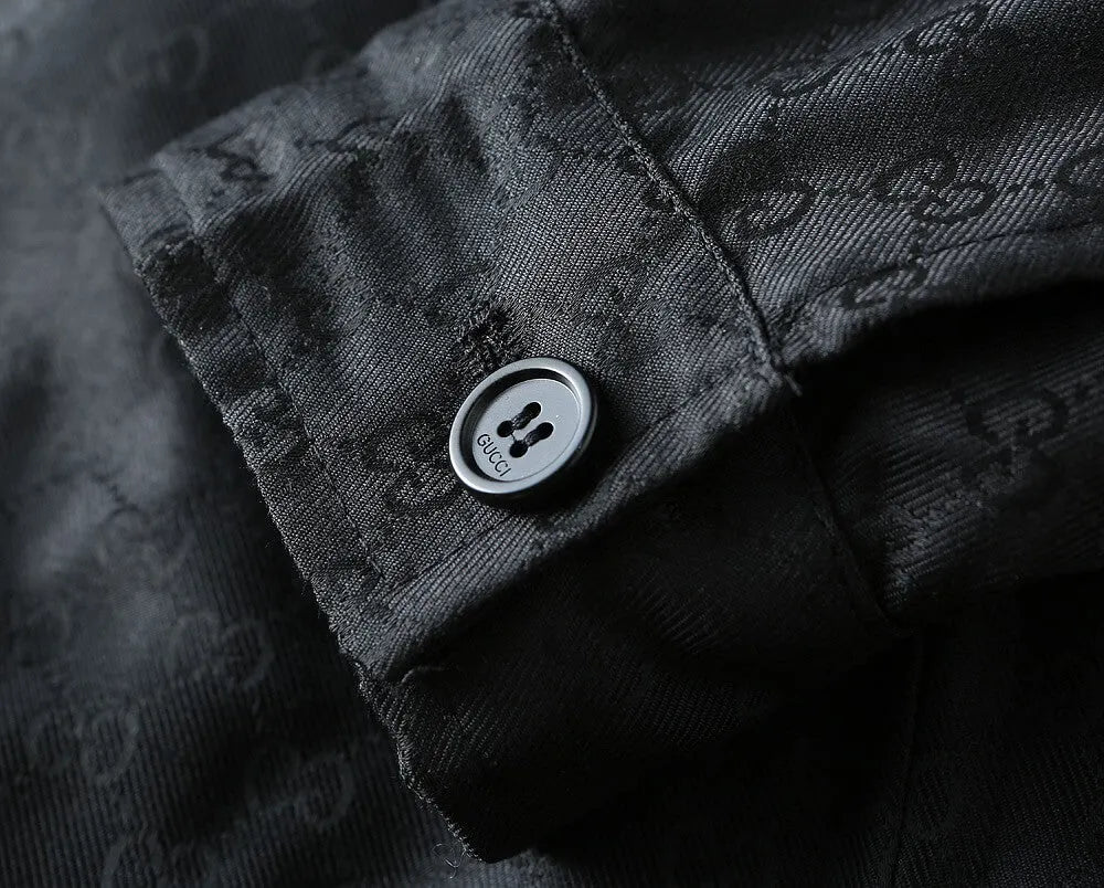 Jacquard Pattern Casual Jacket