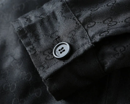 Jacquard Pattern Casual Jacket