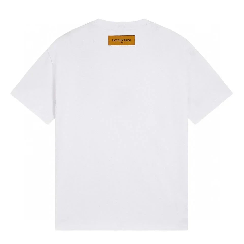 Color Pattern Print T Shirt