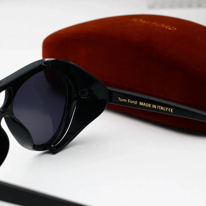 Personalized Hollow Oversized Frame Sunglasses