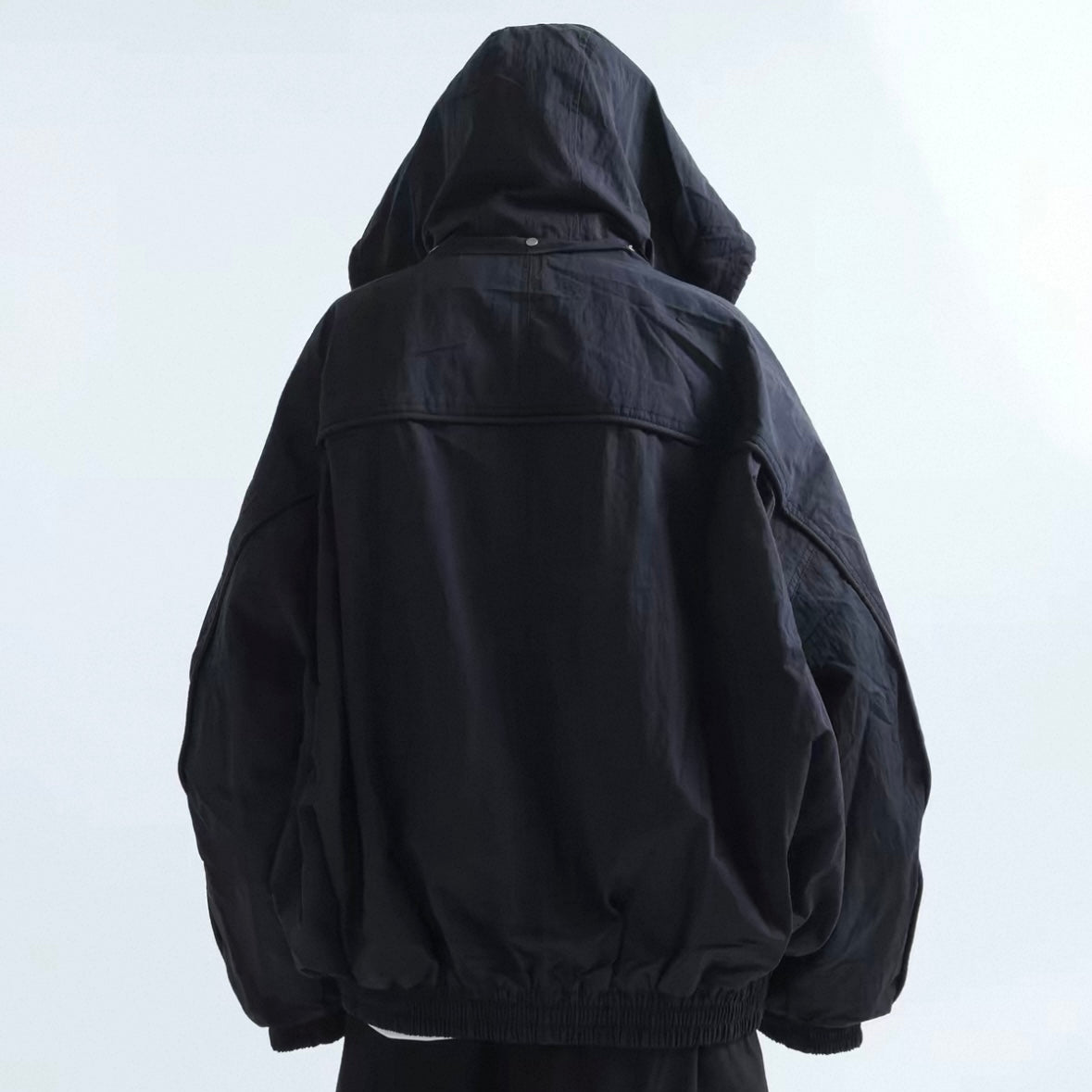 Strap Detail Cotton Hoodie