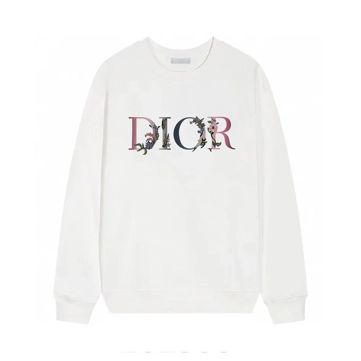 Flower Print Sweatshirt