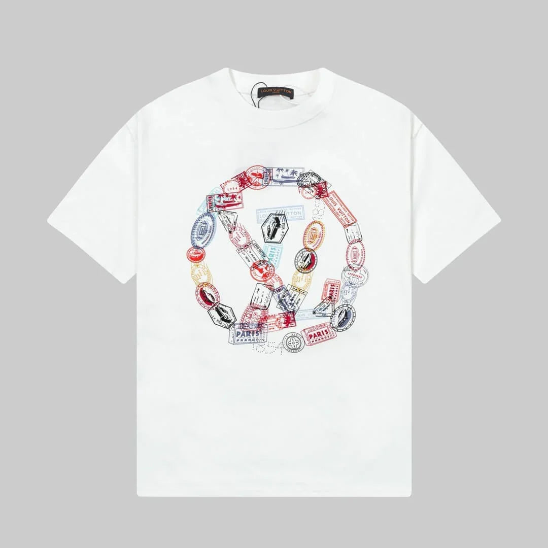 Chain Print T Shirt
