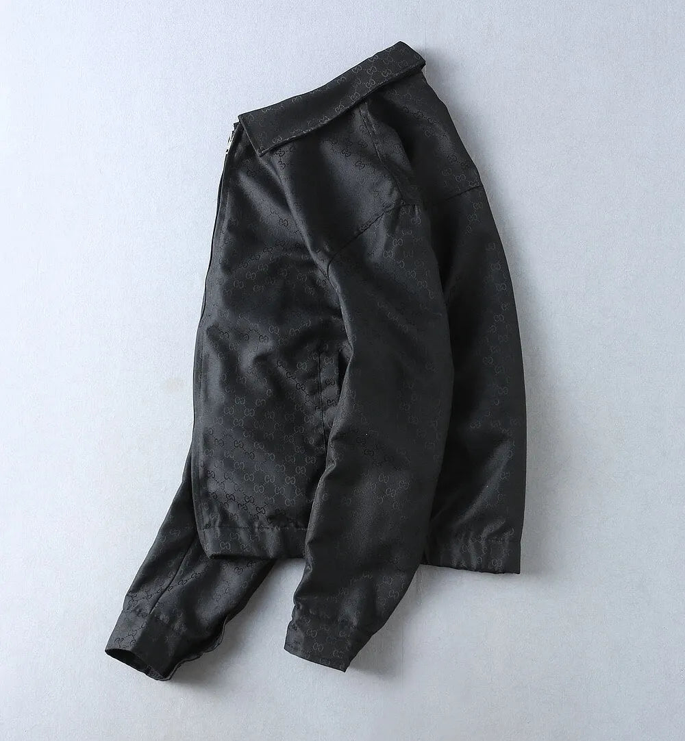 Jacquard Pattern Casual Jacket