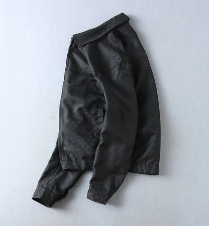 Jacquard Pattern Casual Jacket