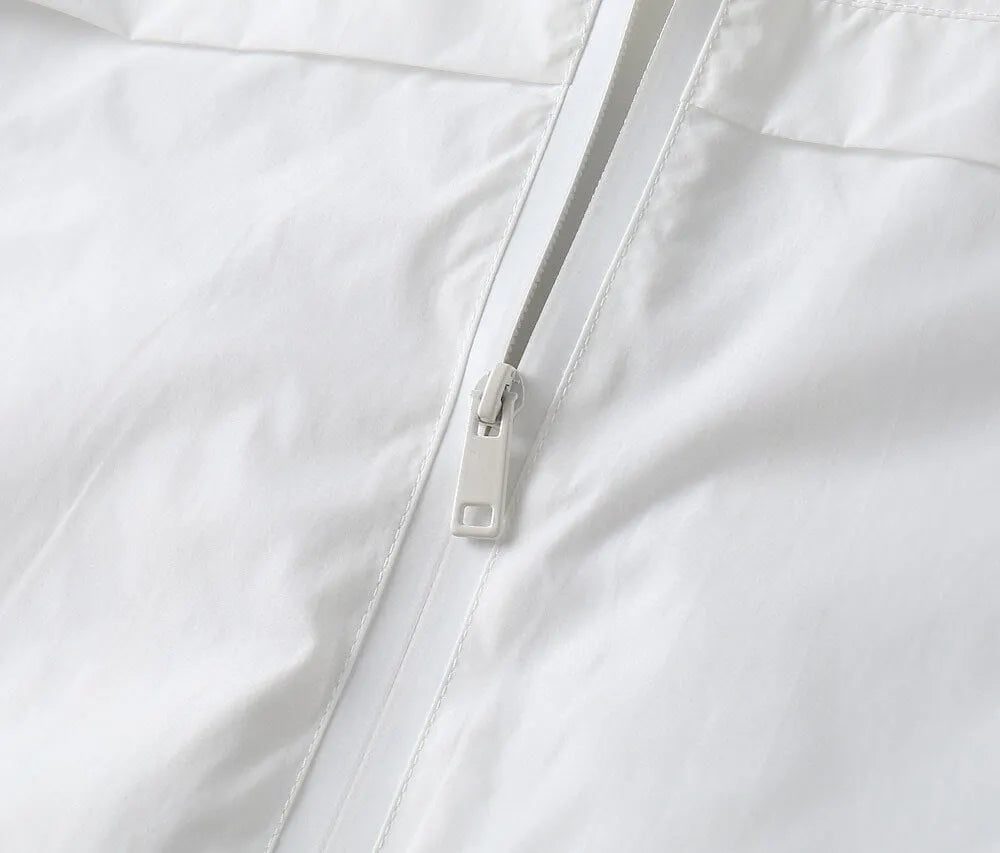 Triangle Lightweight Casual Hooded Jacket
