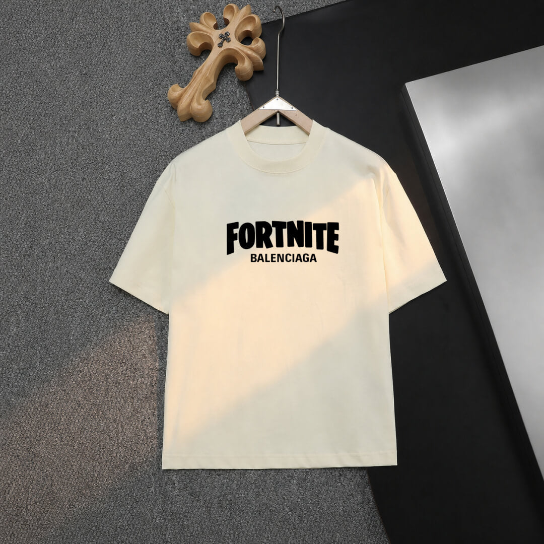 Multi‑Language Text Crew Neck T‑Shirt