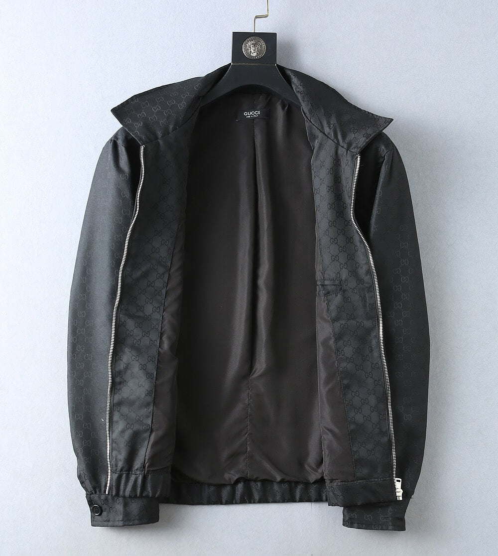 Jacquard Pattern Casual Jacket