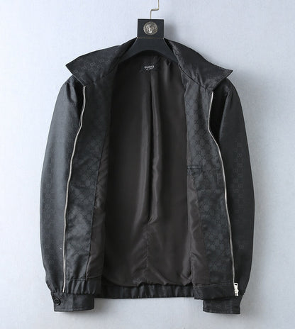 Jacquard Pattern Casual Jacket