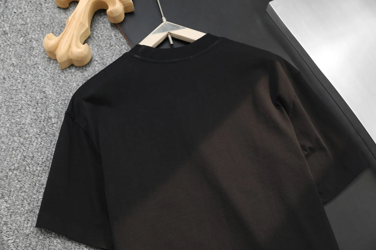 Double Layer Letter T‑Shirt