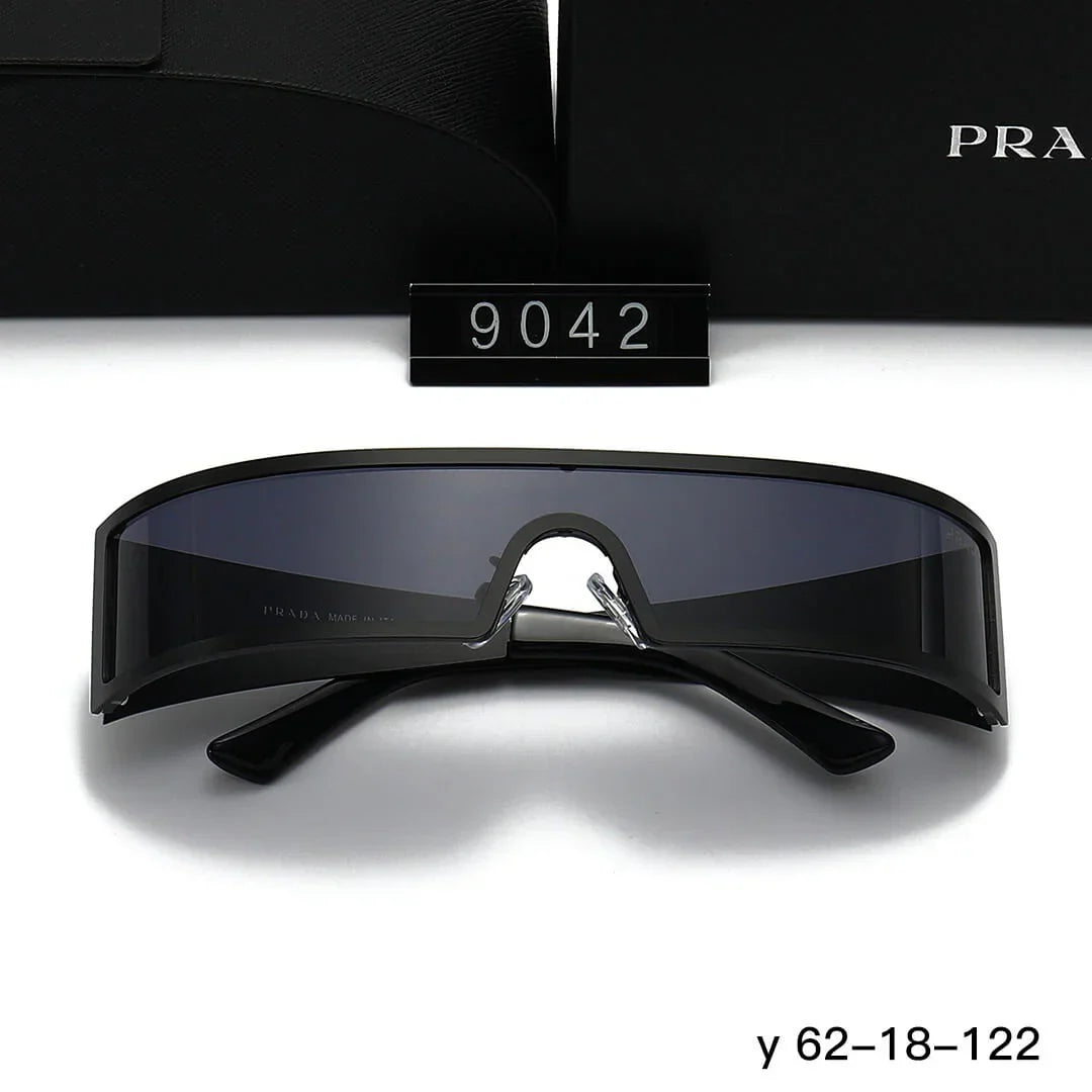 Unique One-Piece Square Sunglasses