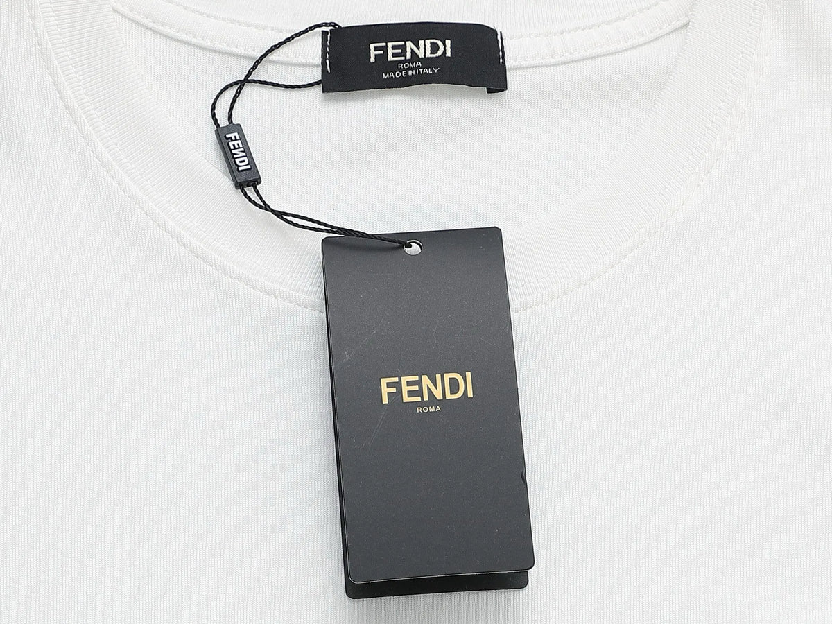Creative Double F Print T-Shirt