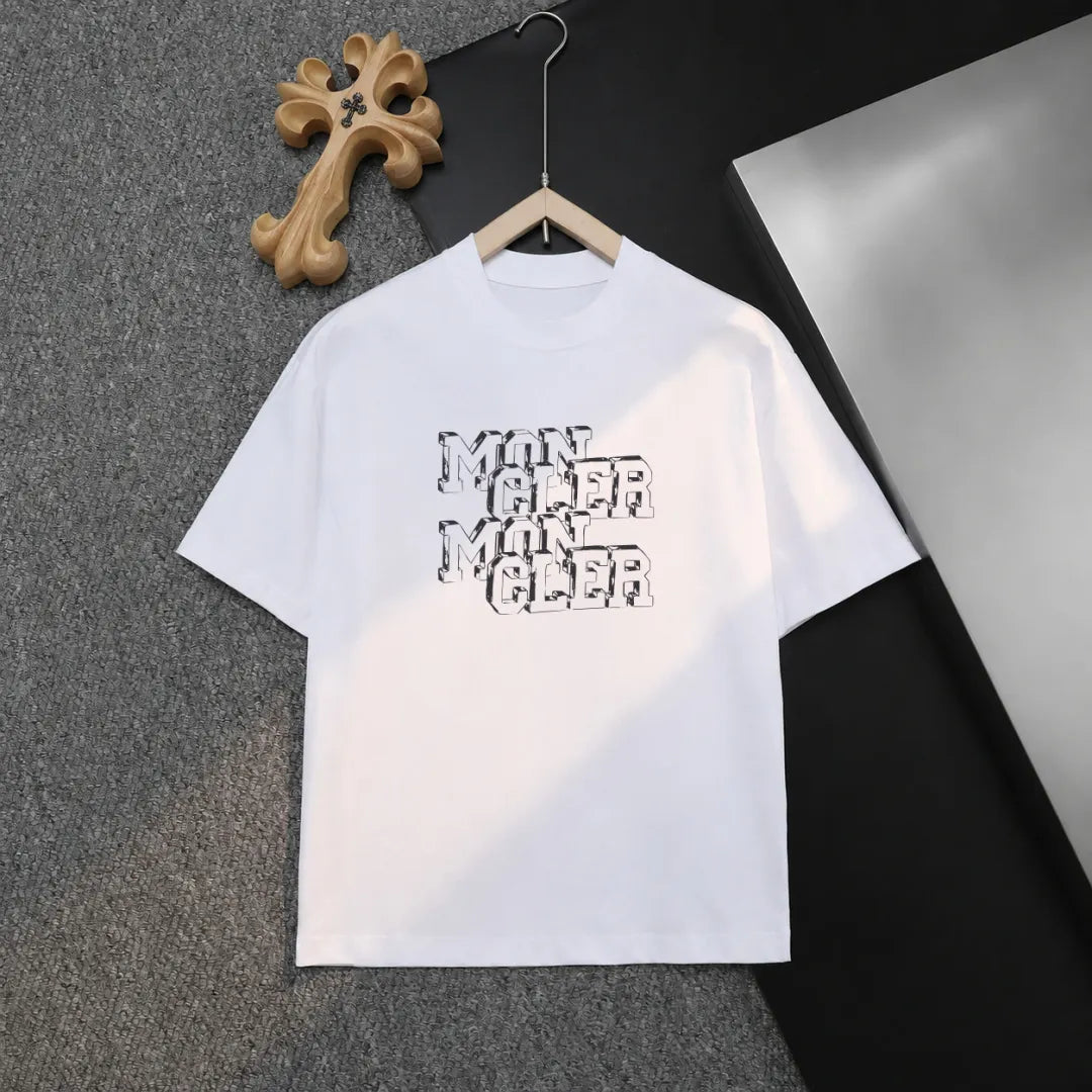 Double Layer Letter T‑Shirt